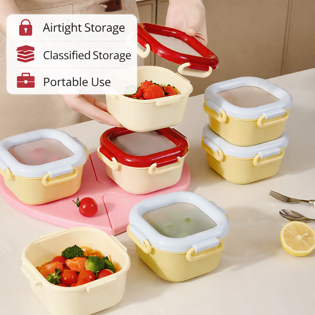 Flexible Lid Food Containers