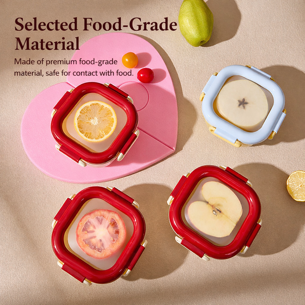 Flexible Lid Food Containers