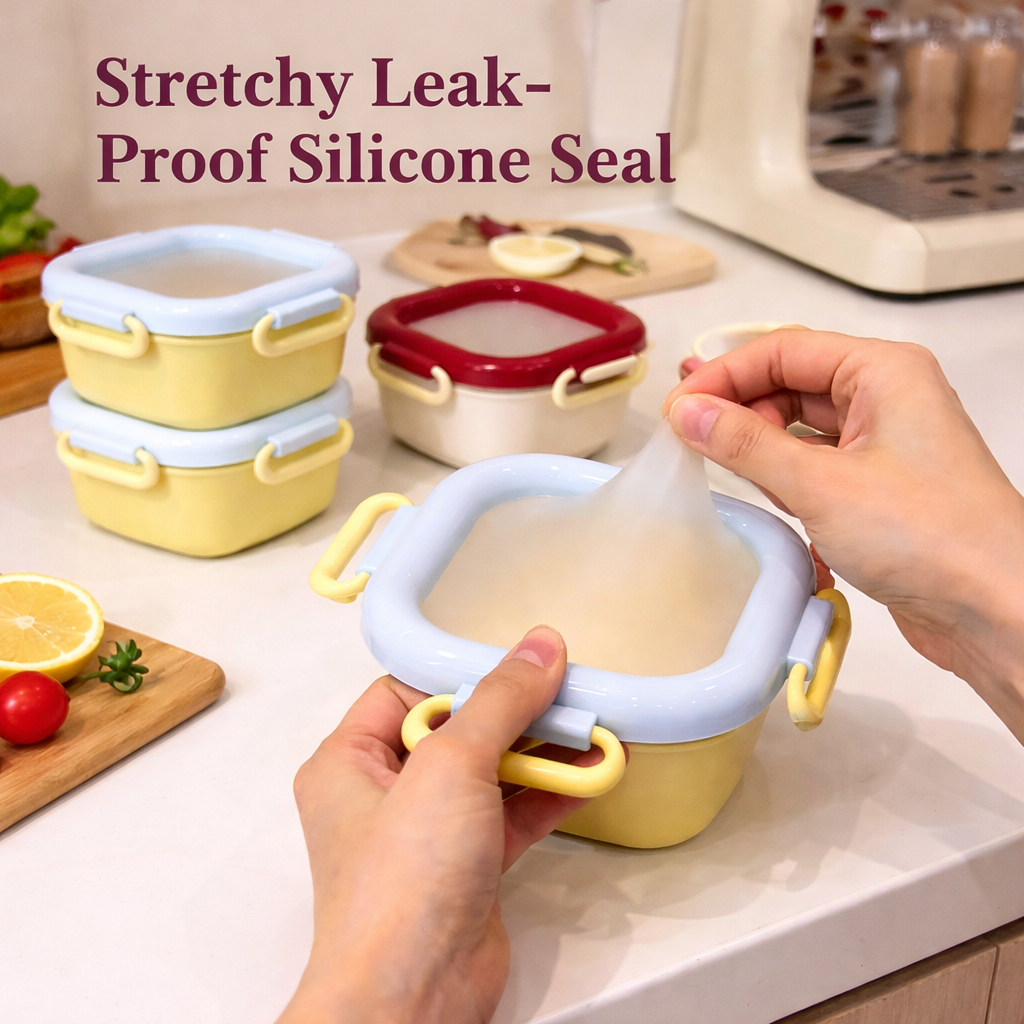 Flexible Lid Food Containers