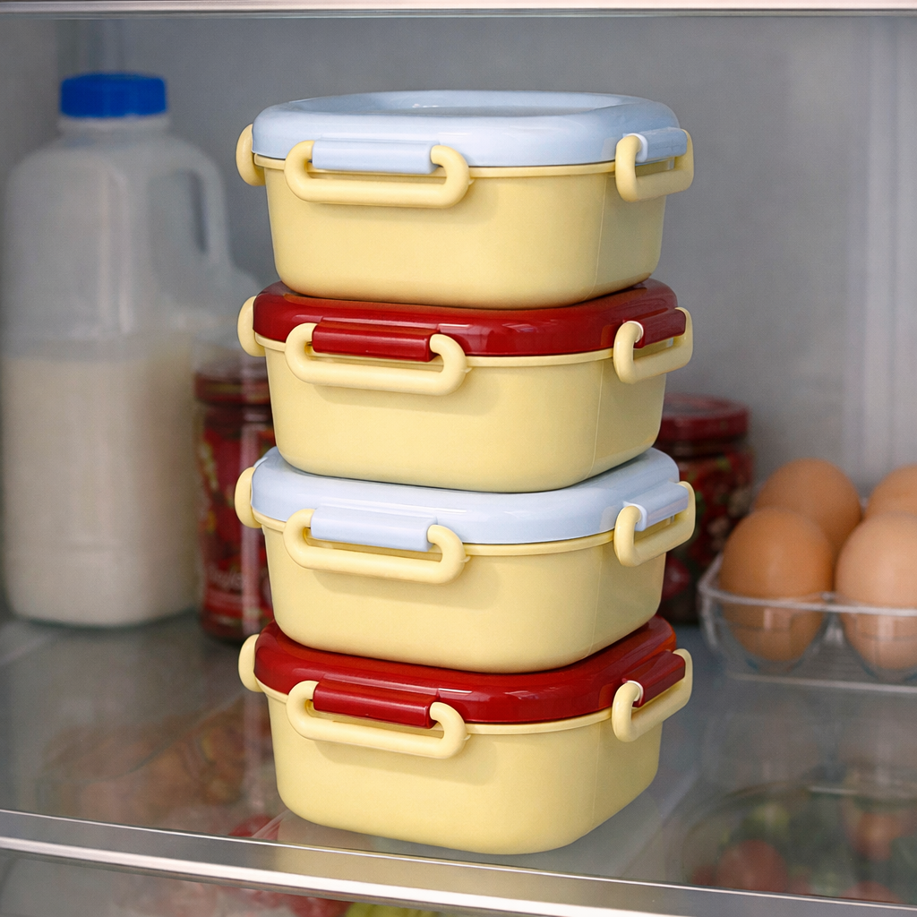 Flexible Lid Food Containers