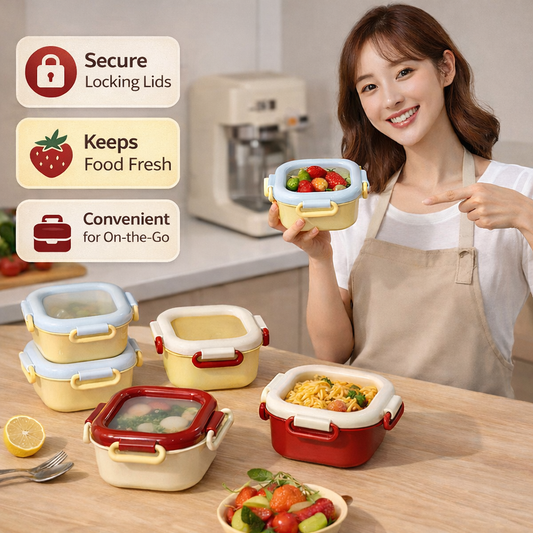 Flexible Lid Food Containers