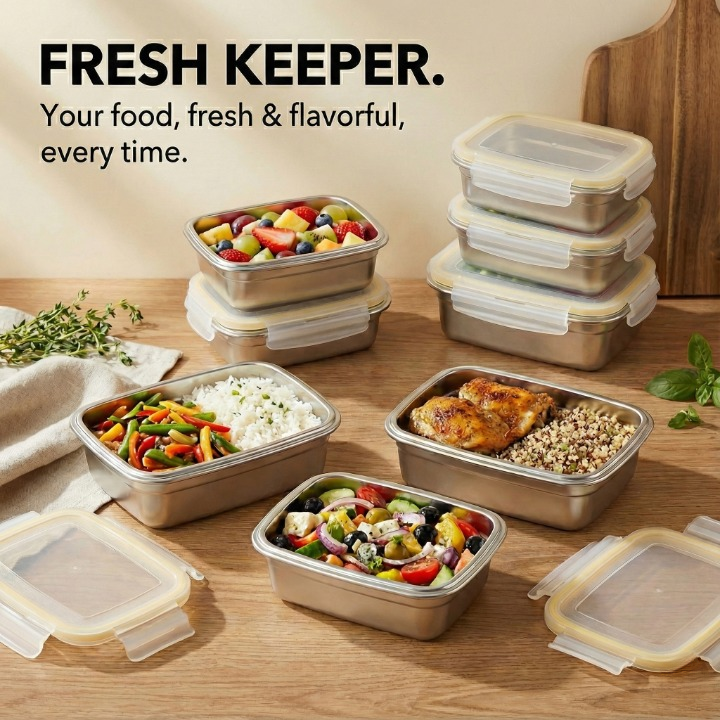 Steel Food Box