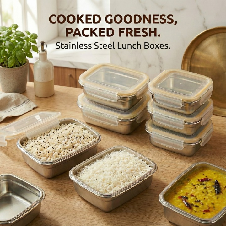 Steel Food Box