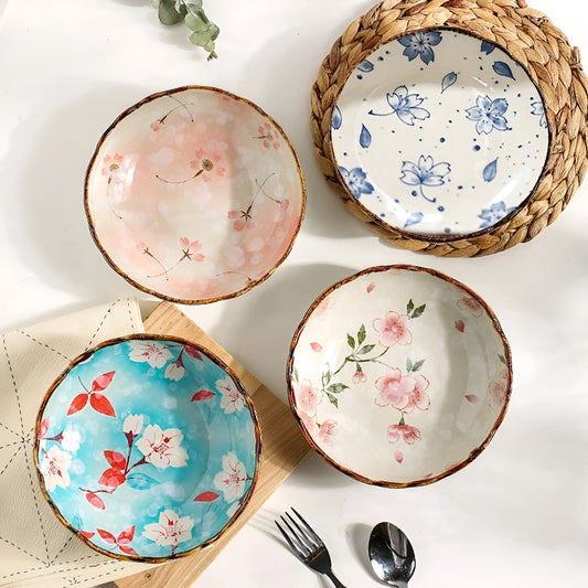 Floral Serving Dishes